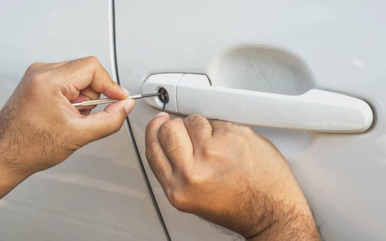 car door unlocking with lock pick punctual and dependable automotive locksmith services in miami, fl – prompt solutions for your vehicle’s locking challenges.
